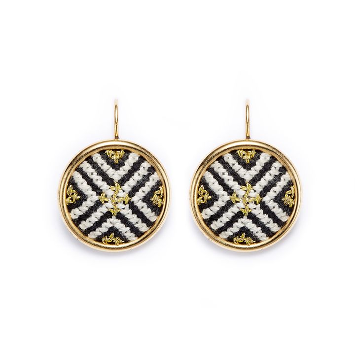 1. Gold Black Arabesque GLOW Statement Earrings (a).jpg