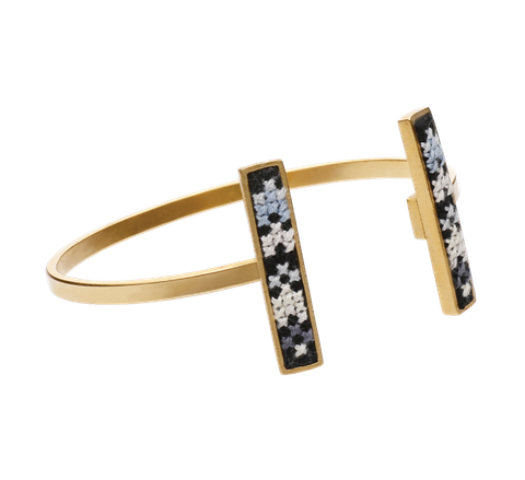 16. Gold Black Cuff Bangle (b).png