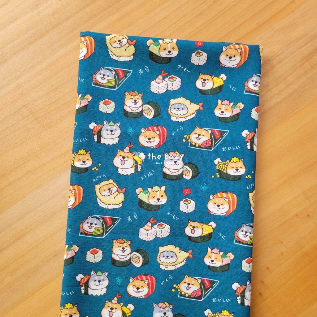 壽司柴犬-深藍色