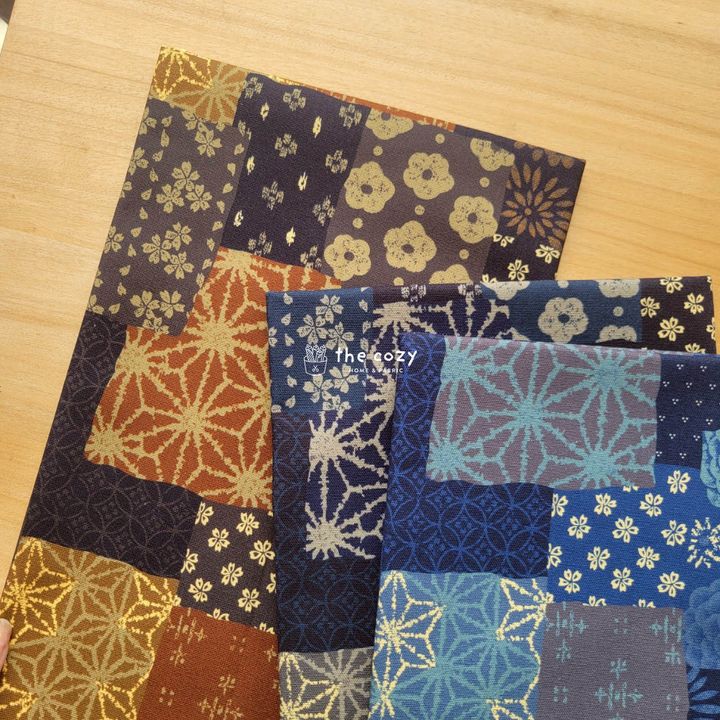 日本布_和風拼布_手作拼布材料1