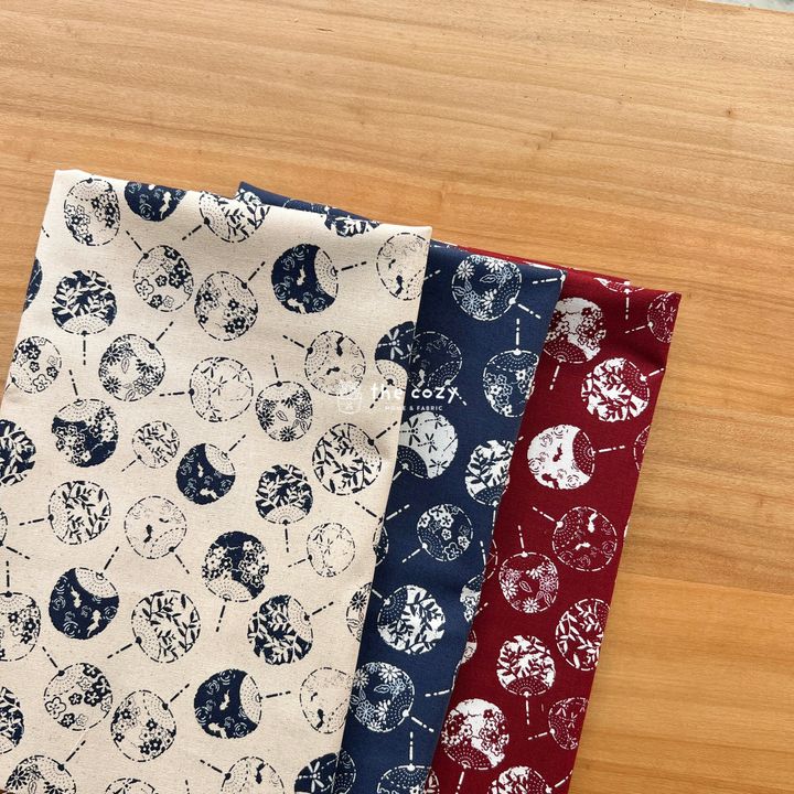 日式和風團扇_台灣厚棉布