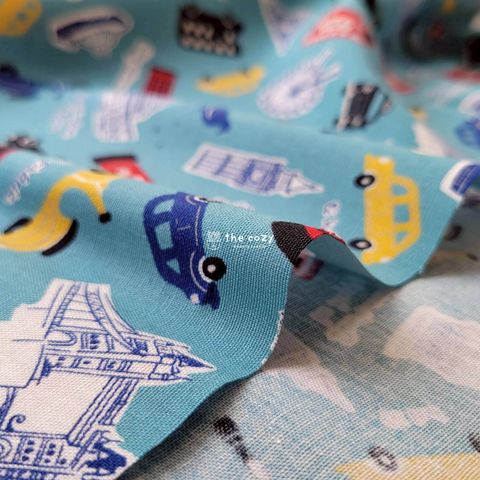 台灣中薄棉_英倫城市旅遊_奶茶米_紅巴士大笨鐘4