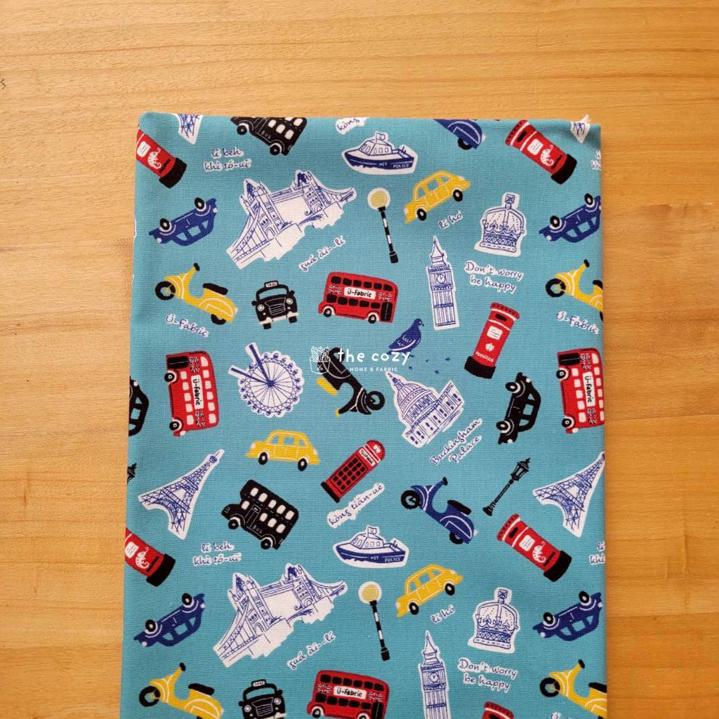 台灣中薄棉_英倫城市旅遊_奶茶米_紅巴士大笨鐘5