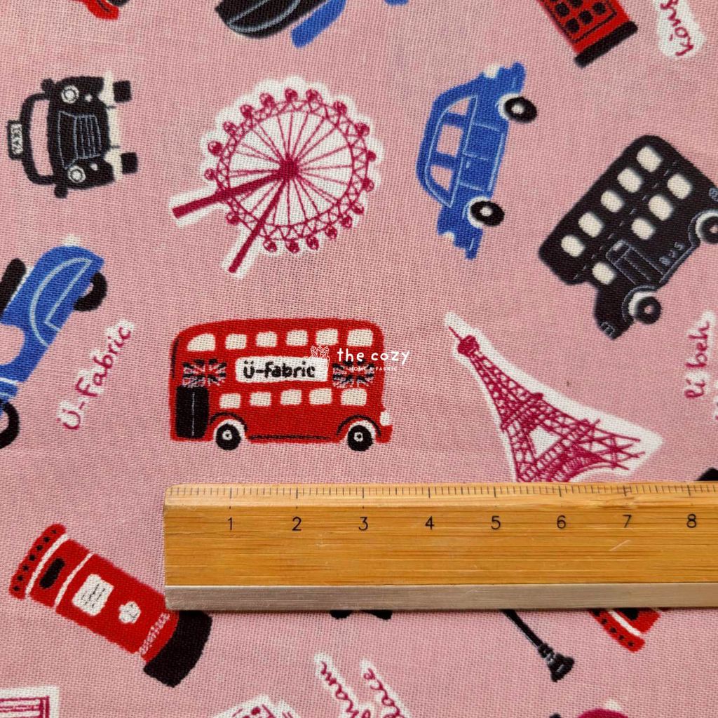 台灣中薄棉_英倫城市旅遊_奶茶米_紅巴士大笨鐘3