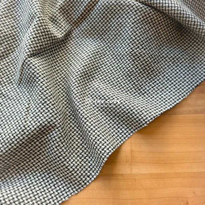 經典千鳥格紋厚呢布1