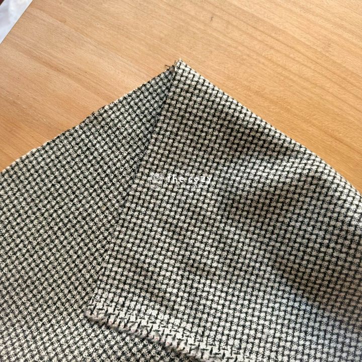 經典千鳥格紋厚呢布4