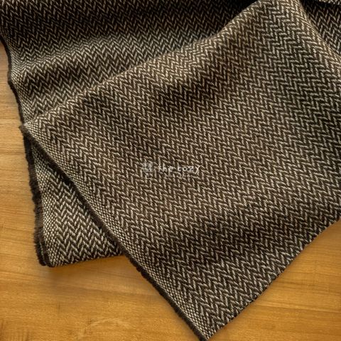 毛料布_深灰人字紋_經典厚呢系列3