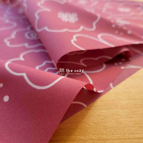 北歐手繪大花圖騰1