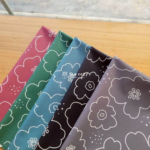 北歐手繪大花圖騰2