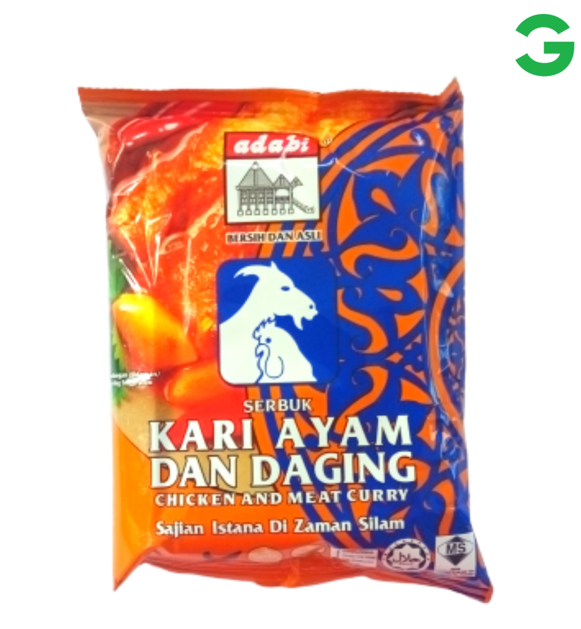 Adabi Rempah Kari Ayam Daging Pasago2u Your Convenience Grocery Store