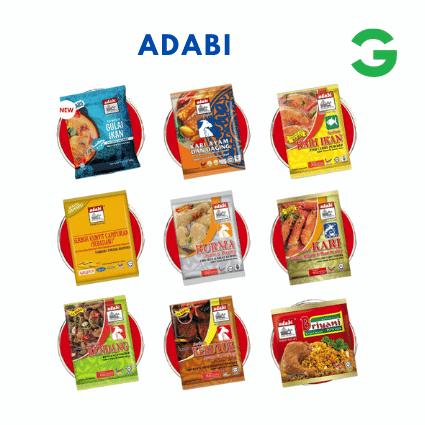 Adabi Combo (9 rempah ratus ) 25gm u2013 Pasago2u - Your Convenience 