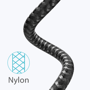 nylon braided iphone 11 charger
