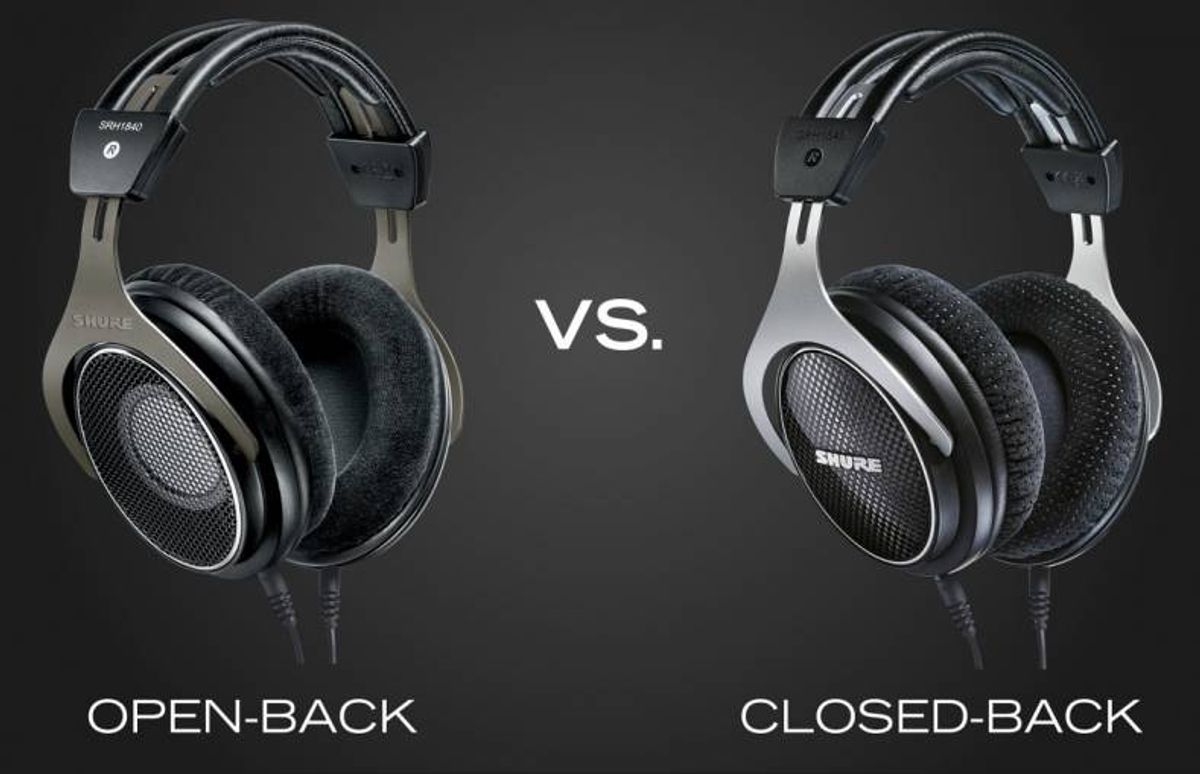 Closed Back vs Open Back Headphones 