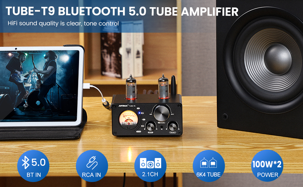 Aiyima T9 Bluetooth Tube Amplifier 10.jpg