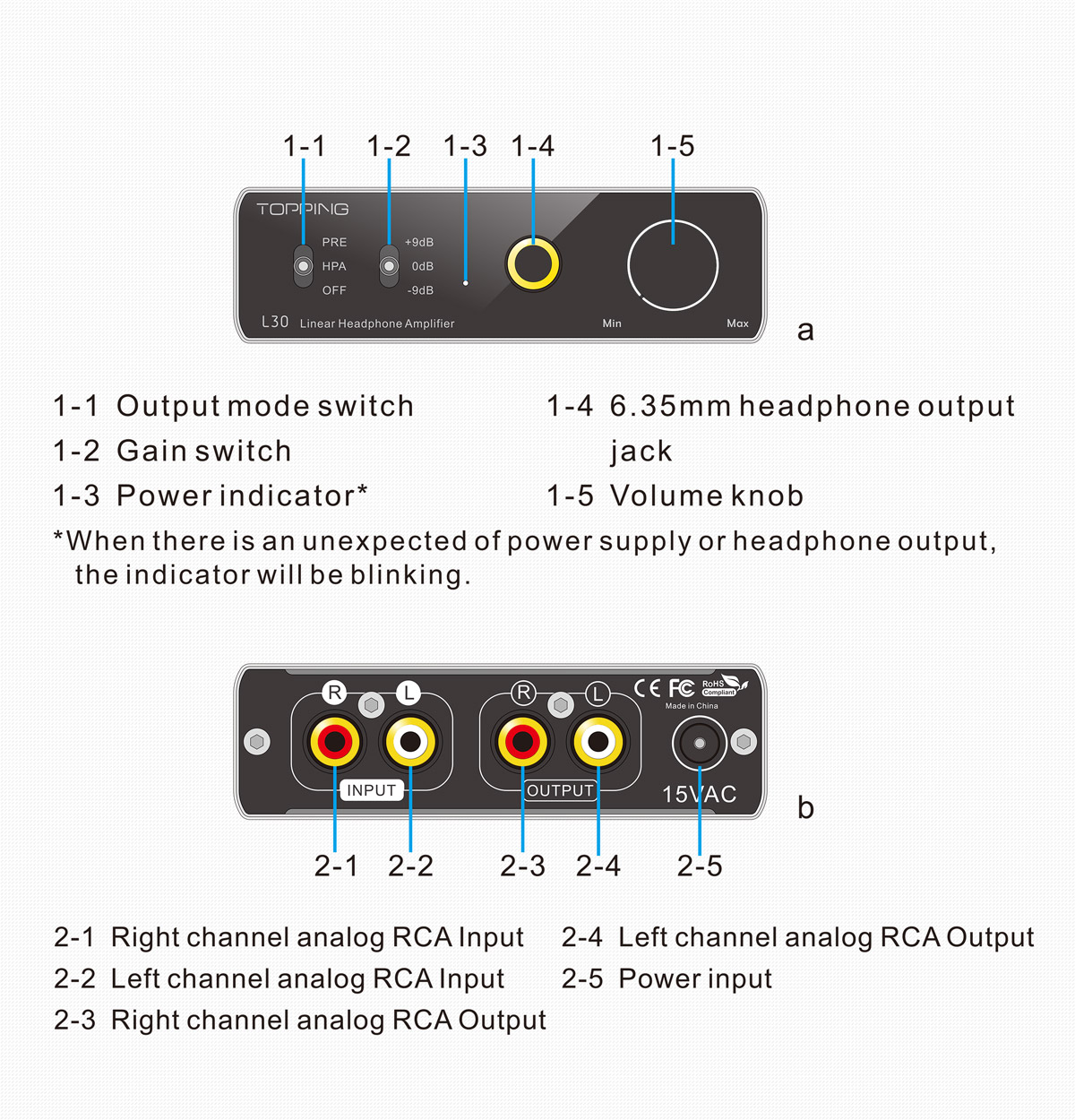 Topping L30 Headphone Amplifier 14