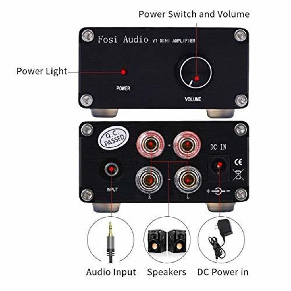 Best TwoChannel Mini Stereo HiFi Amplifier 2019 in Malaysia TechX