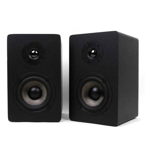 Micca MB42X Speakers with a Carbon Fiber Woofer and a Silk Dome Tweeter.jpeg