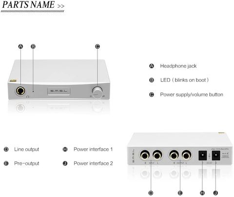 SMSL SAP-12 Class A/B Headphone Amplifier – TechX Malaysia: Home 