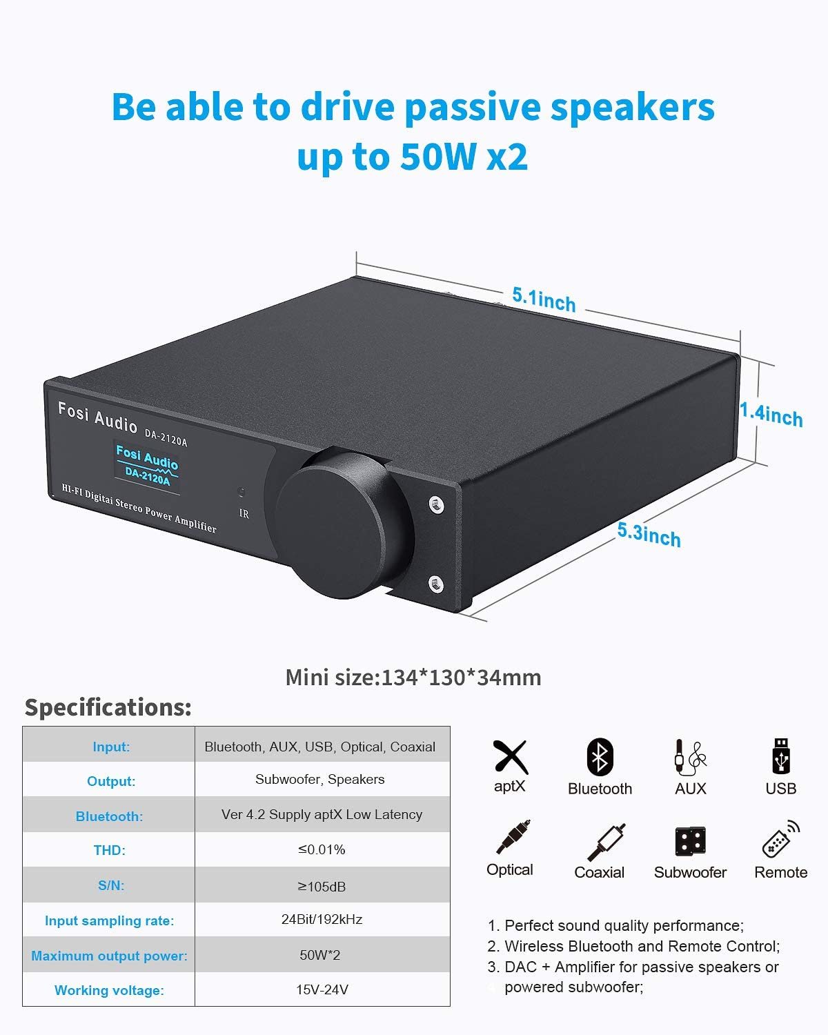 100W Class D  Multi-Function Stereo HiFi Amplifier Fosi Malaysia.jpg