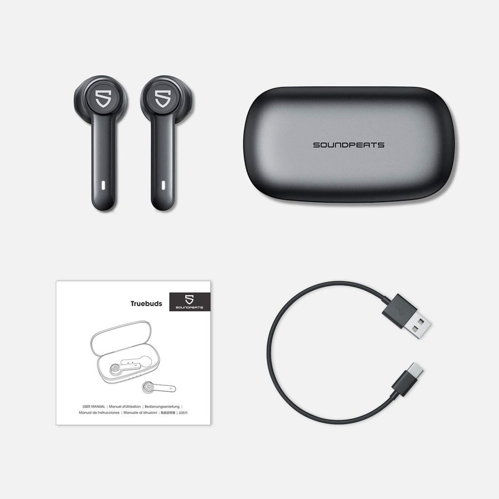 SoundPeats TrueBuds TWS Wireless Earphones Packaging Content.jpg