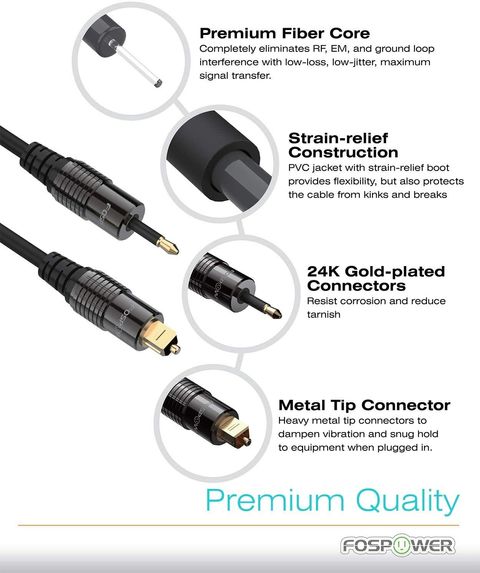 KabelDirekt TOSLINK Optical Audio Cable – TechX Malaysia: Home