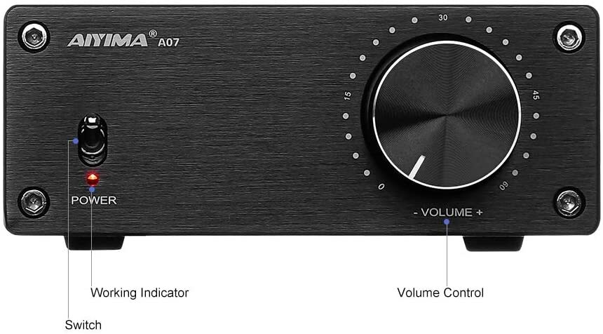 Aiyima A07 TPA3255 Stereo Digital Power Amplifier – TechX Aiyima A07 TPA3255 Stereo Digital Power Amplifier – TechX