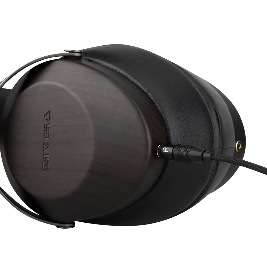 Sivga Robin SV021 Closed-Back Over-Ear Solid Wood HiFi Headphones Zebrawood Black 3