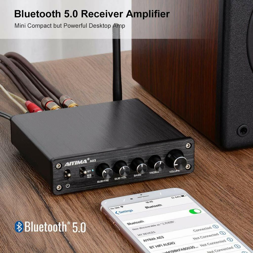 Aiyima A02 bluetooth