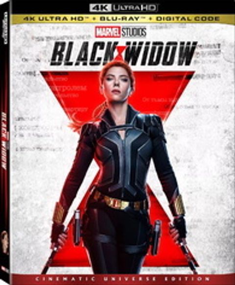 Black Widow 4K UHD Blu-ray TechX Malaysia