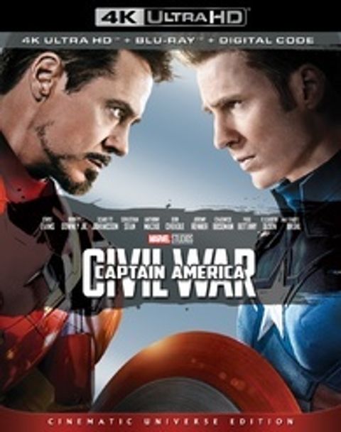 Captain America Civil War 4K UHD Blu-ray TechX Malaysia