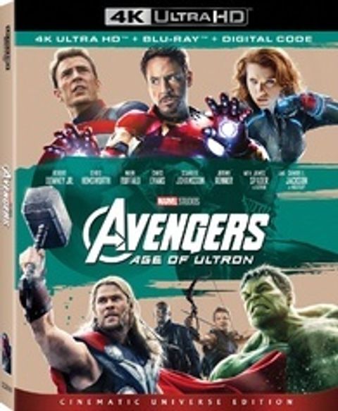 Marvel Avengers Age of Ultron 4K UHD Blu-ray TechX Malaysia