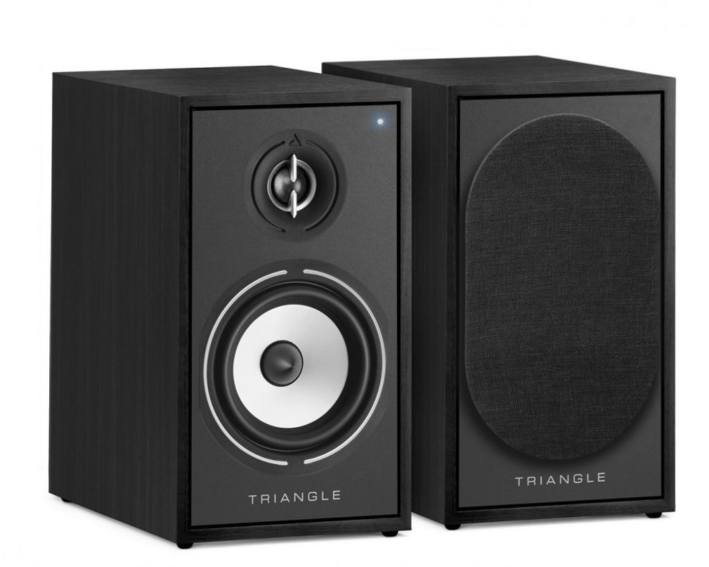 Triangle BR02 BT Powered HiFi Bookshelf Speakers Black