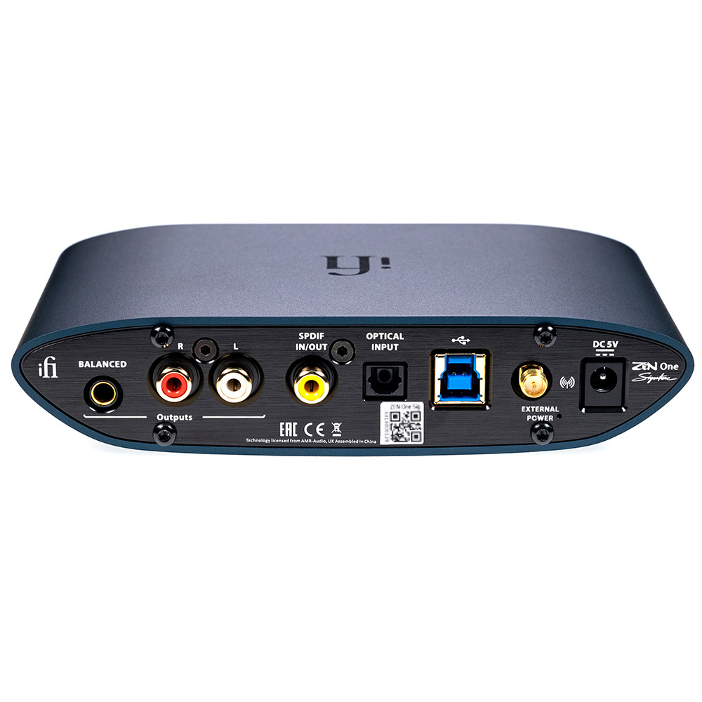 Full MQA Hi-Res Digital Inputs to Analogue Converter iFi Zen ONE Signature