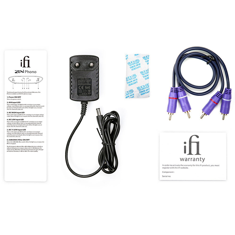 iFi Audio Zen Phono Package Contents