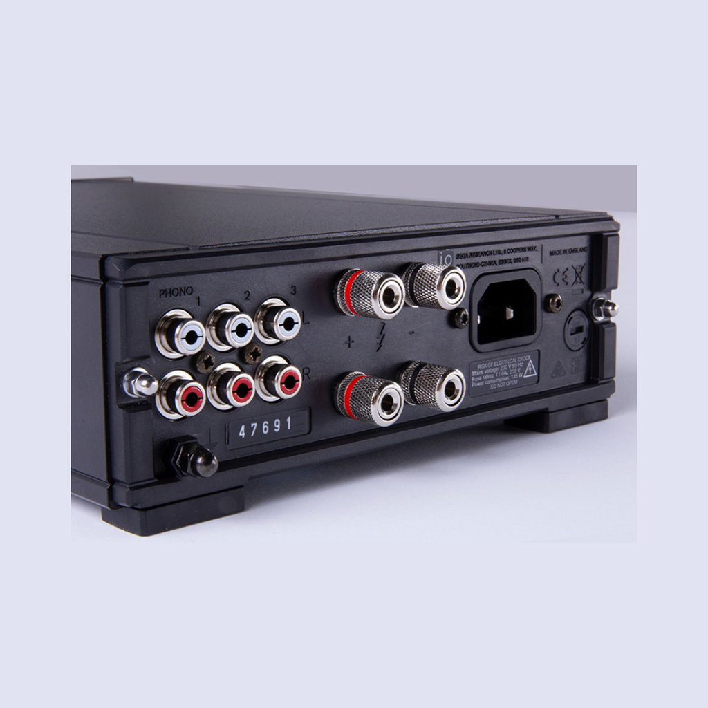 Rega io Integrated Amplifier  back