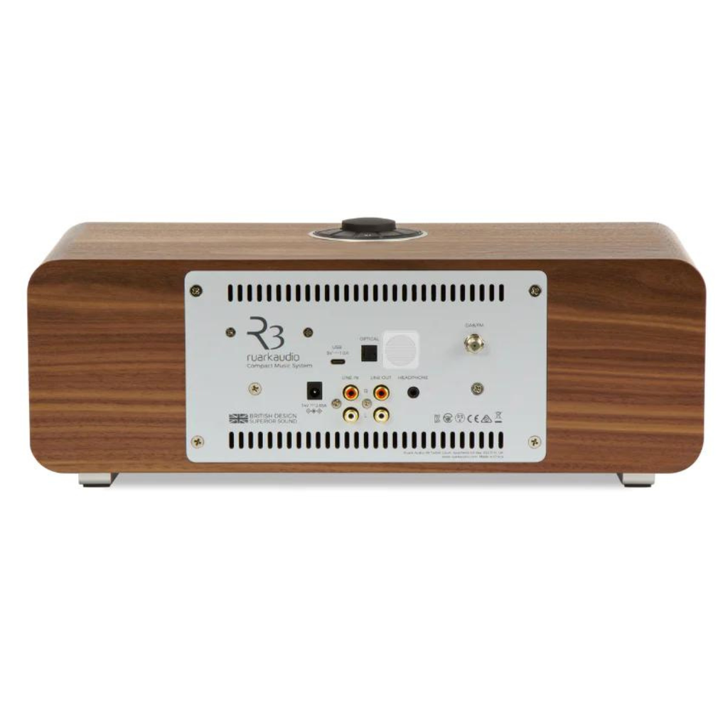 Ruark R3S Compact Music System back