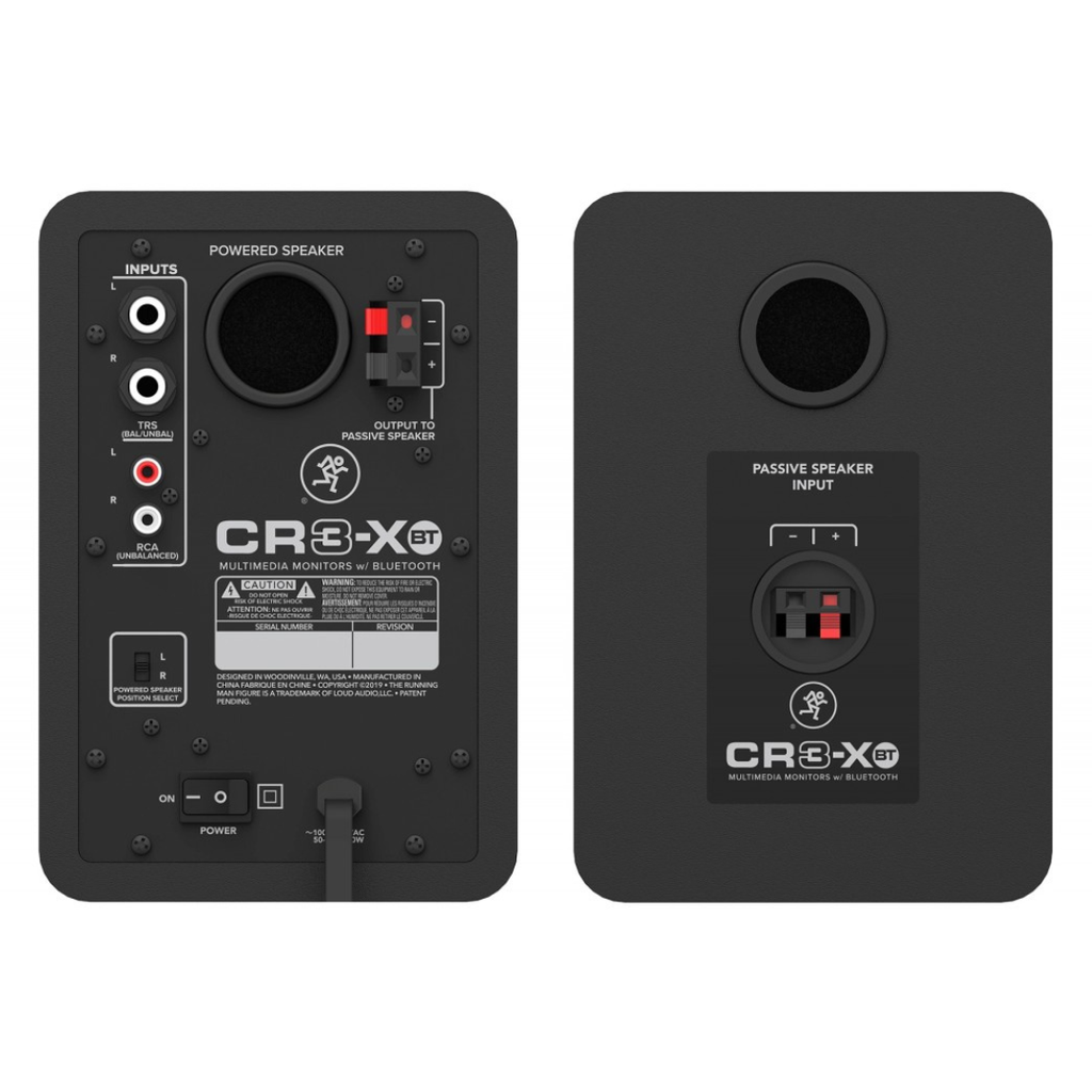 Mackie CR3-X back