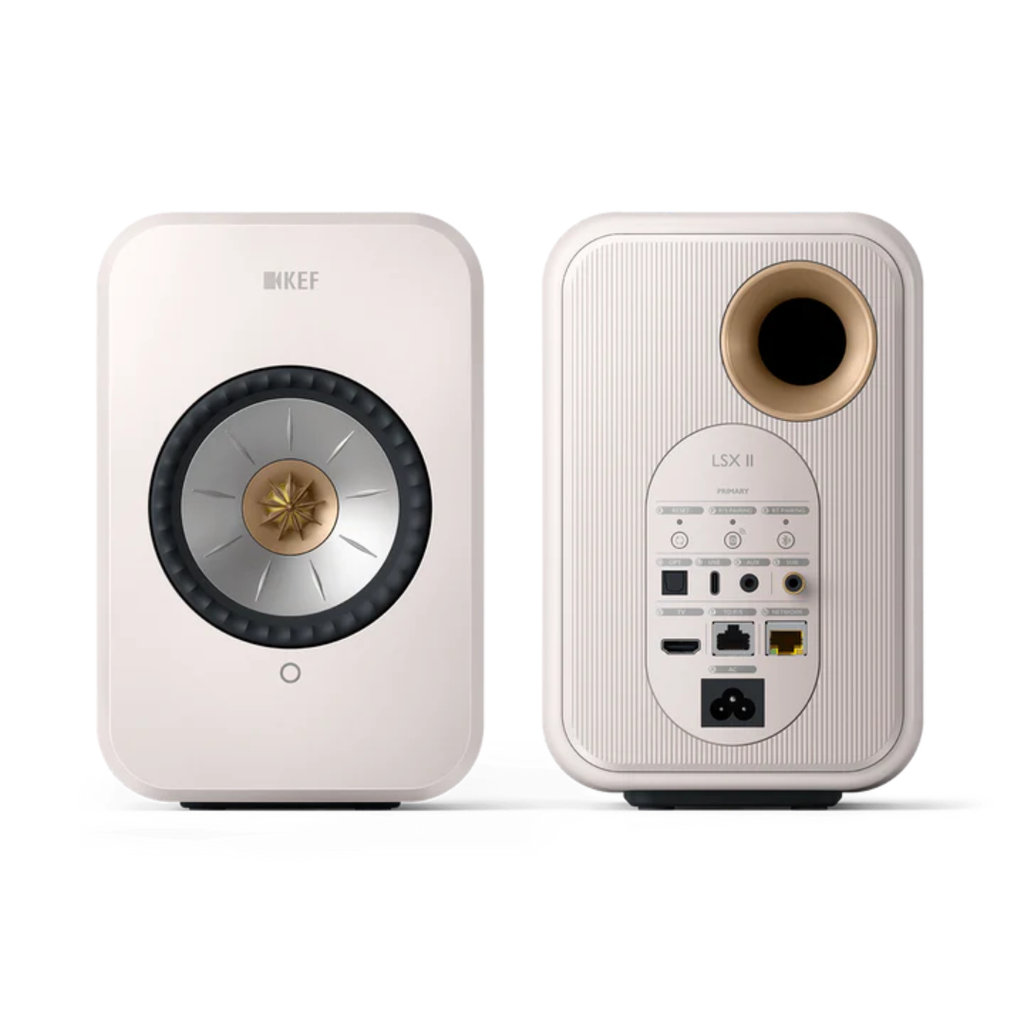 KEF LSX II white