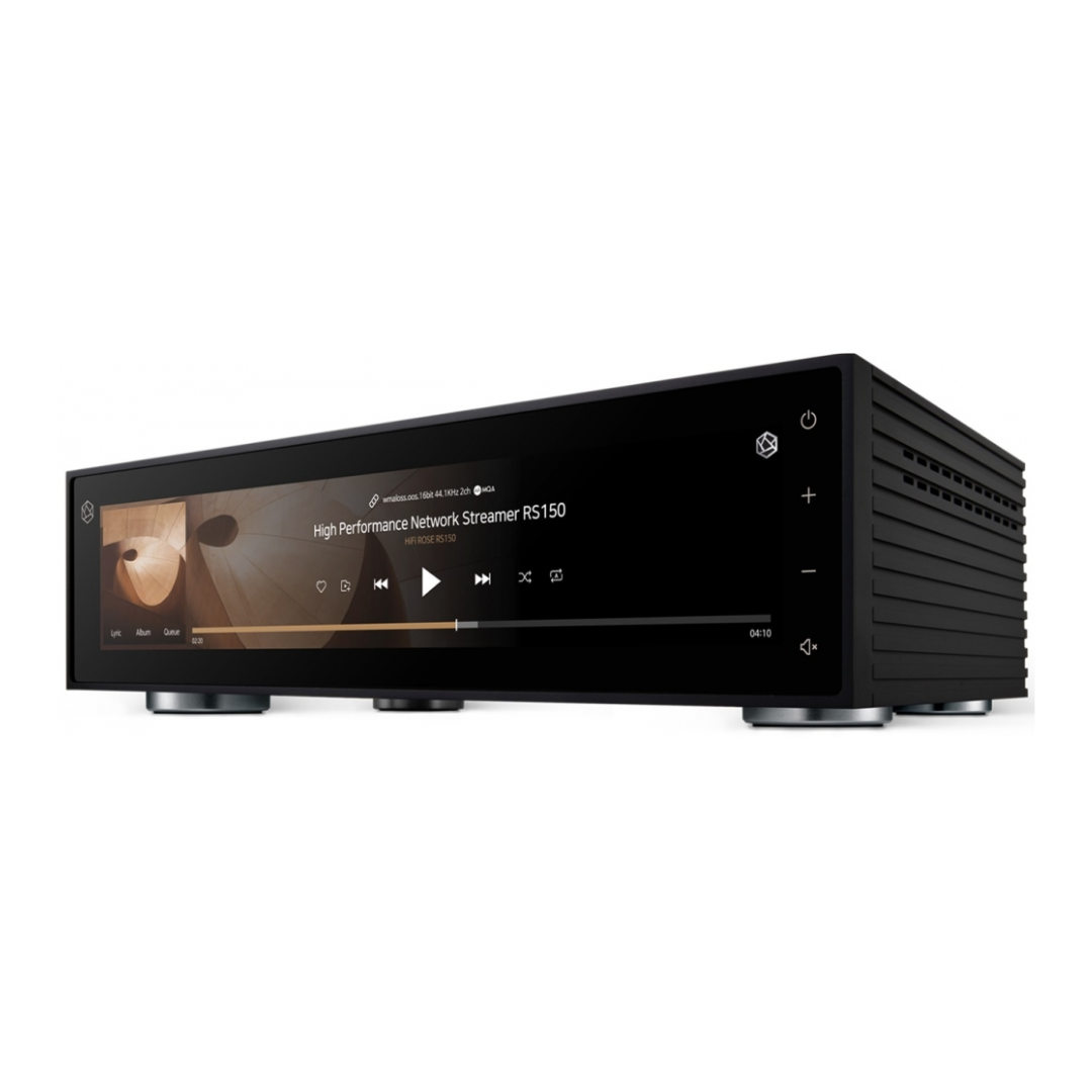 Hifi ROSE RS150B High Performance Network Streamer-SIDE