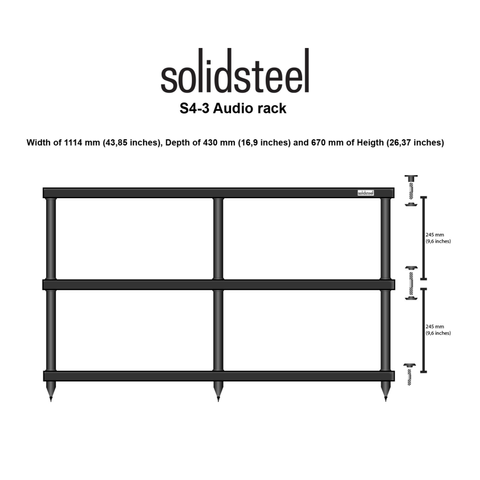 S4-3 Hi-Fi Audio & TV Rack (2)