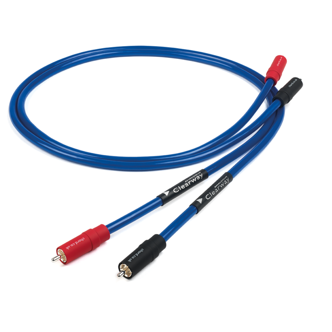Chord Clearway Analogue RCA Interconnect 1m