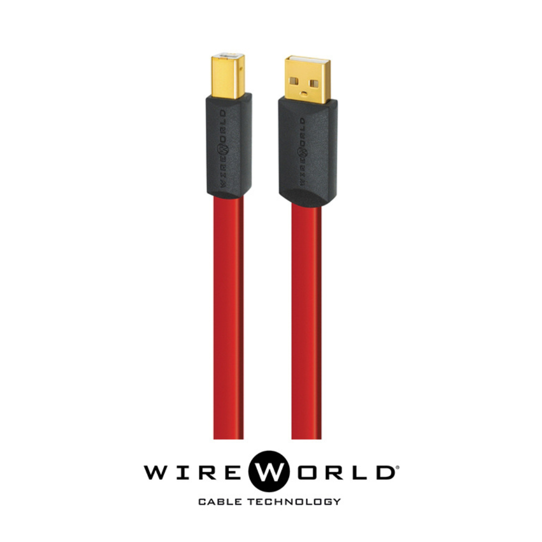 Wireworld Starlight 8 USB 2.0 A to B Audio Cable 1 Meter