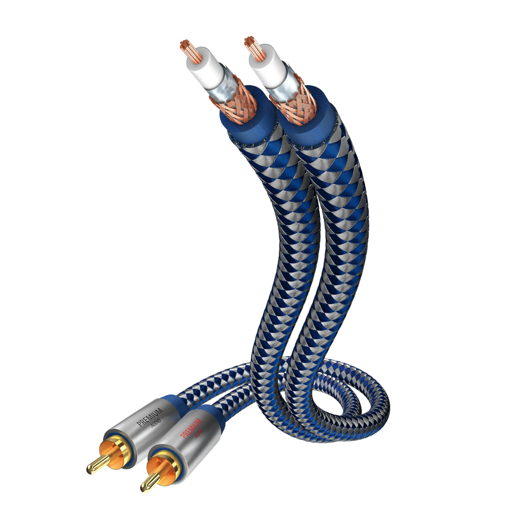 Inakustik Premium Interconnect RCA Cable – 0.75 Meter