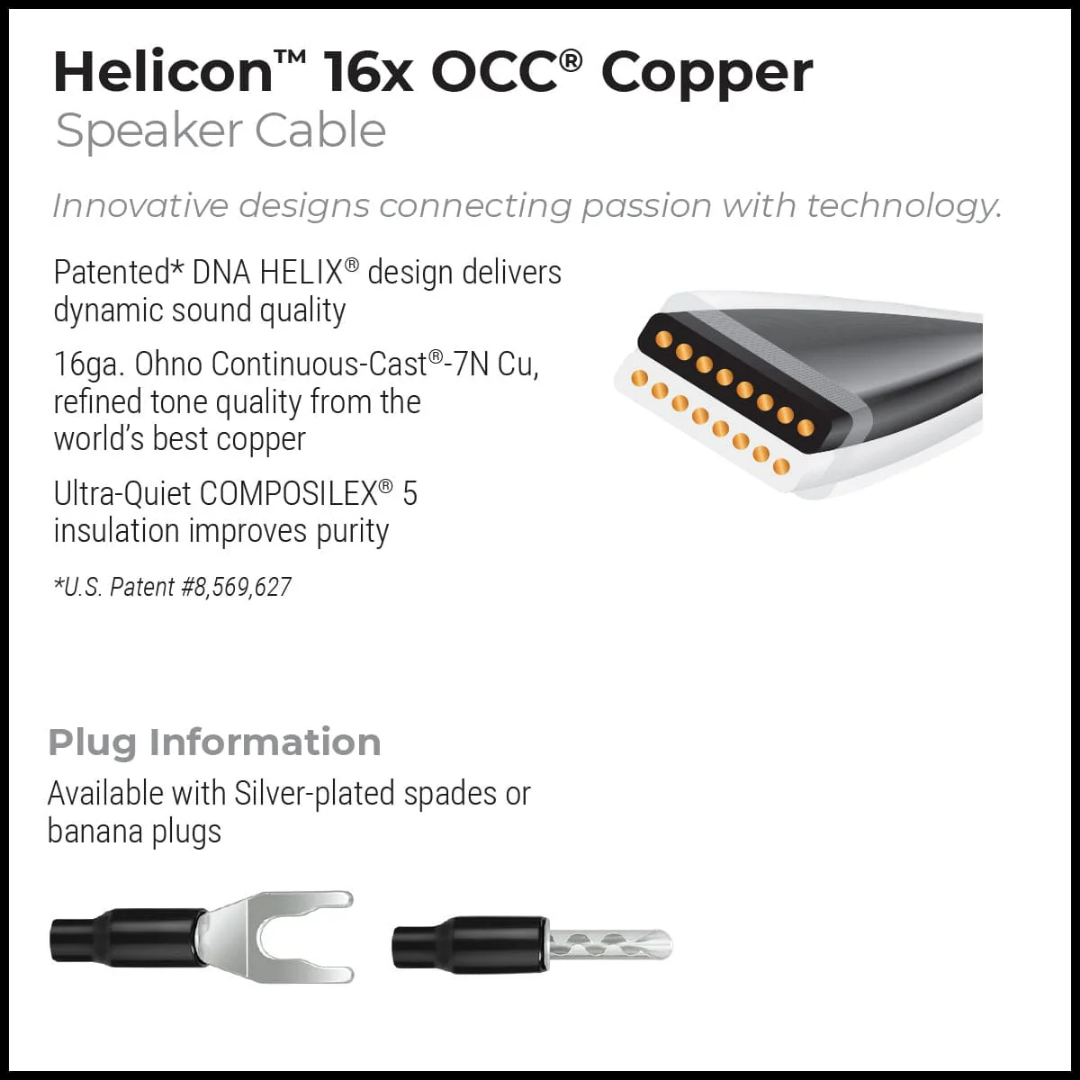 Helicon 10-OCC Speaker Cable (5)