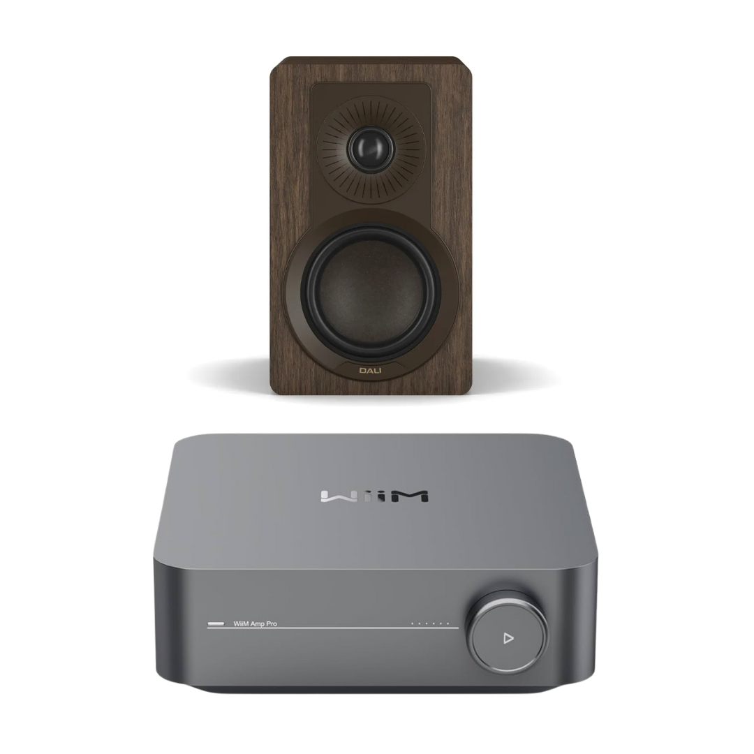 Dark Walnut-WiiM Amp Pro