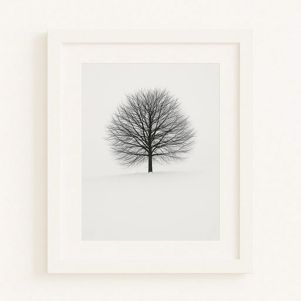 white tree