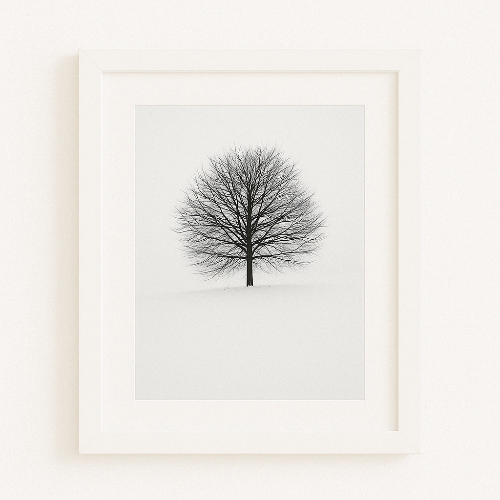 white tree