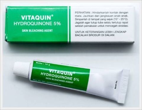 VITAQUIN 15g Hydroquinone Cream 5% Skin Bleaching Agent, For Hyperpigmentation/Freckles/Dark Spot Free Express Shipping