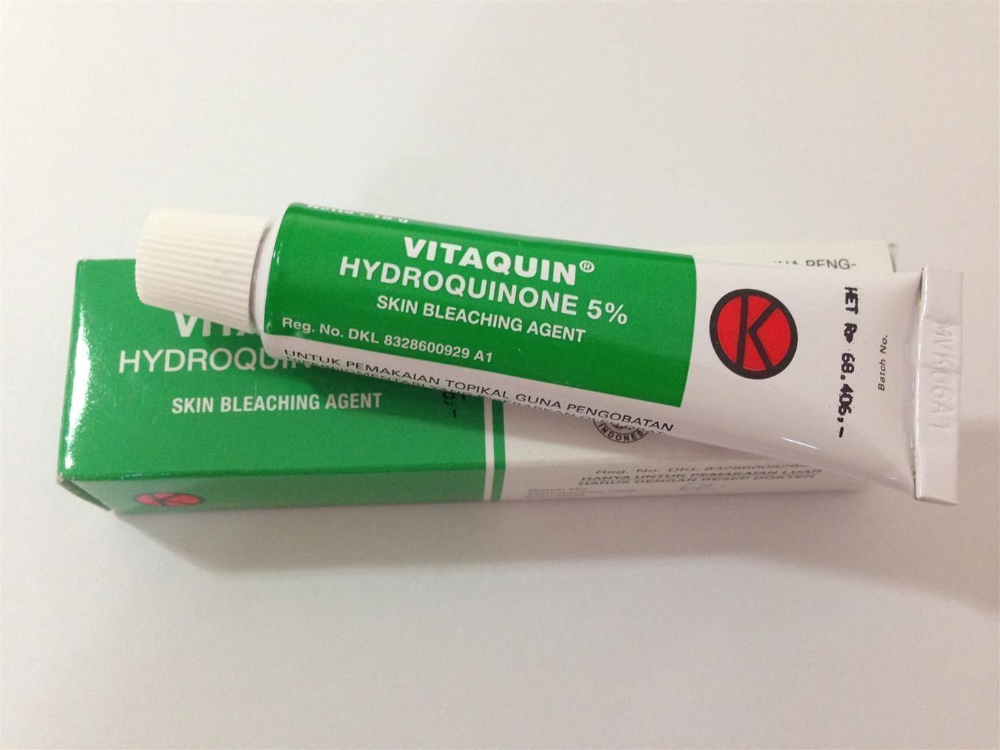 Vitaquin Hydroquinone  5 Skin Bleaching Agent Cream FOR 