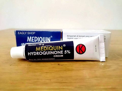 MEDIQUIN 5% Hydroquinone Cream For Melasma Hyperpigmentation Black Spot Face Skin Bleach Free Express Shipping